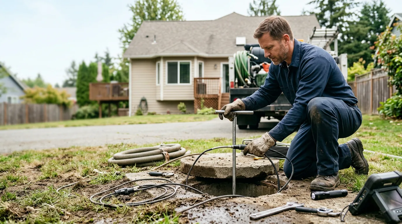 Septic Tank Pumping in Marion, NC